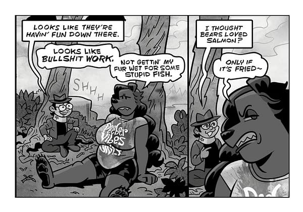 An Extended Excerpt Of Owlin's New Graphic Novel, That Sexy Bear!