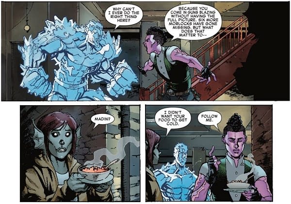 Somebody Needs a Snickers in Next Week's Iceman #4