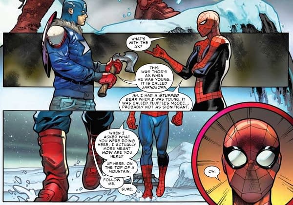 Spider-Man's Wish Fulfillment in War of the Realms: Strikeforce: Land of the Giants #1 (Preview)