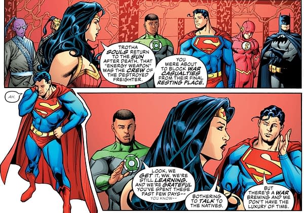 Putting Politics Back Into Superhero Comics Before Justice League #50.
