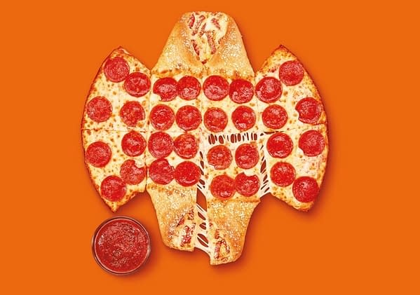 Little Caesar's Releases a Bat Shaped Pizza/Calzone for The Batman