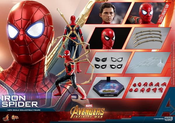Spider-Man Gets One Heck of a Cool Infinity War Hot Toys Release