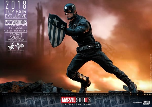 Hot Toys Concept Art Captain America 2