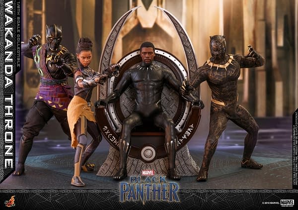 Black Panther Wakanda Throne Hot Toys 5