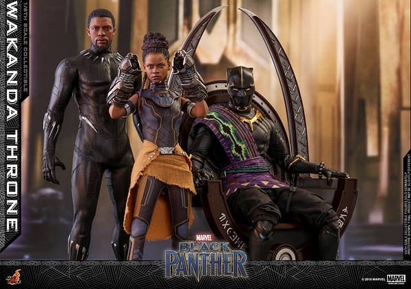 Black Panther Wakanda Throne Hot Toys 6