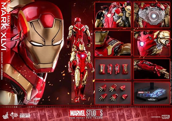Hot Toys MCU 10th Anniversary Concept Iron Man 14
