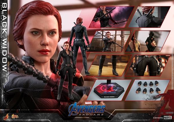 Avengers: Endgame Hot Toys of Black Widow, Captain America Up For Order