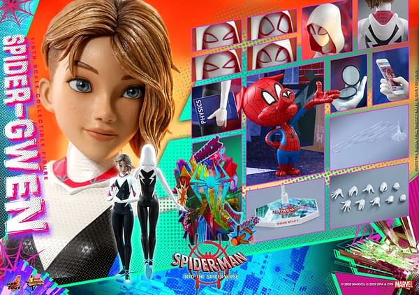 Spider-Gwen Hot Toys Into the Spider-Verse Figure