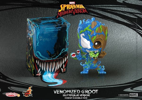 Venomized Marvel Heroes Get New Cosbaby Figures from Hot Toys