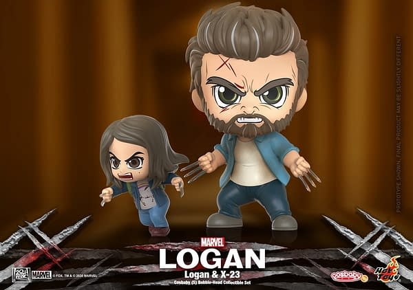Logan and X-23 Join The Hot Toys Cosbaby Line