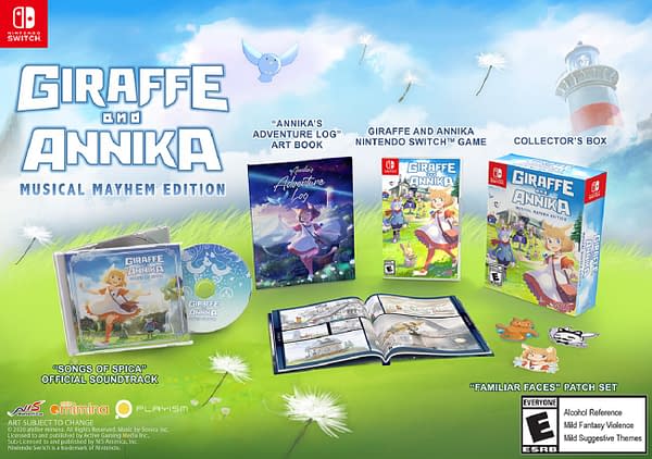 A look at the Musical Mayhem Edition of Giraffe And Annika, courtesy of NIS America.