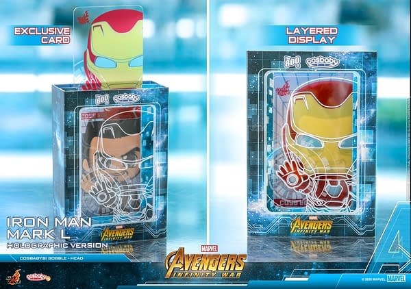 Iron Man Goes Translucent With New Cosbaby From Hot Toys
