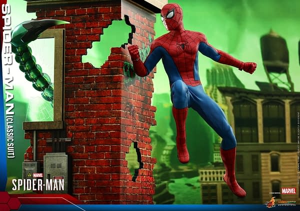 Spider-Mans Dons His Classic Suit with New Hot Toys Figure