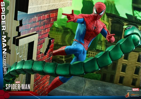 Spider-Mans Dons His Classic Suit with New Hot Toys Figure