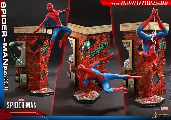 Spider-Mans Dons His Classic Suit with New Hot Toys Figure