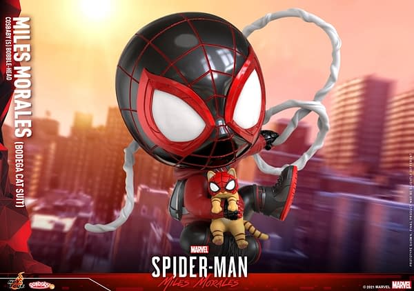 Miles Morales Spider-Man Gets New Suits With Hot Toys Cosbaby