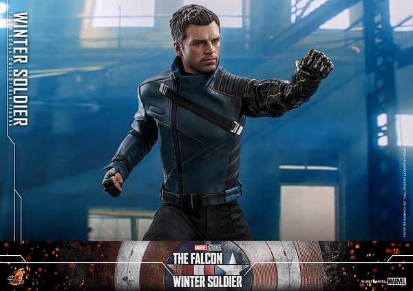 The Falcon and the Winter Soldier Bucky Barnes Debuts With Hot Toys
