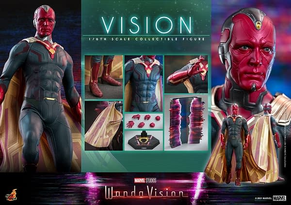 The Vision Searches For Truth With New Hot Toys WandaVision Figure