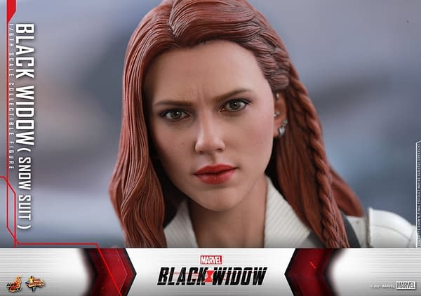 Black Widow Wears Her New Snow Suit With Hot Toys Newest Figure