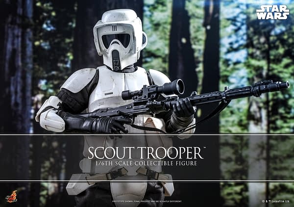 Star Wars: Return of the Jedi Scout Trooper Comes to Hot Toys