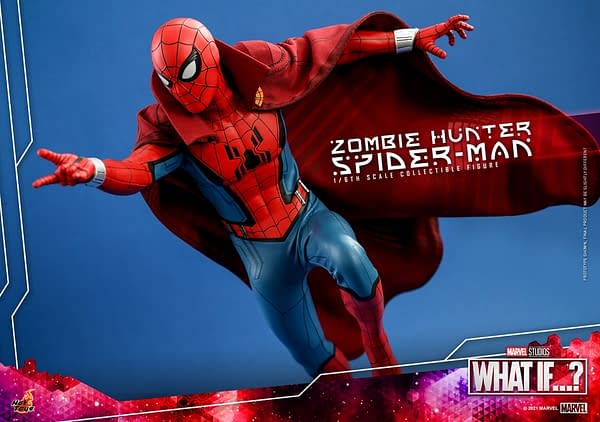 Hot Toys Reveals What If…? Spider-Man Zombie Hunter Figure