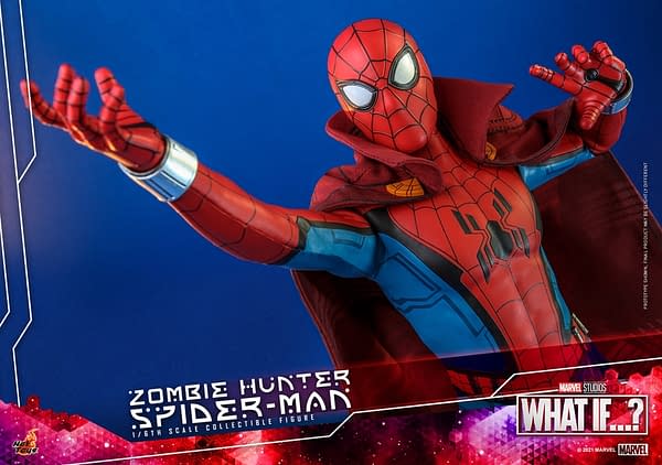 Hot Toys Reveals What If…? Spider-Man Zombie Hunter Figure