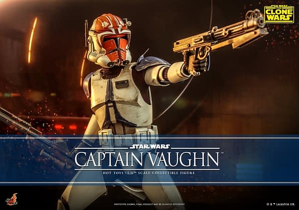 Star Wars: The Clone Wars Captain Vaughn Comes to Hot Toys