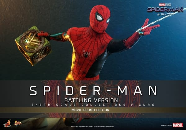 Hot Toys Reveals Spider-Man: No Way Home Movie Promo Figure