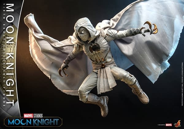 Hot Toys Fully Reveals 1/6th Scale Disney+ Moon Knight Figure 