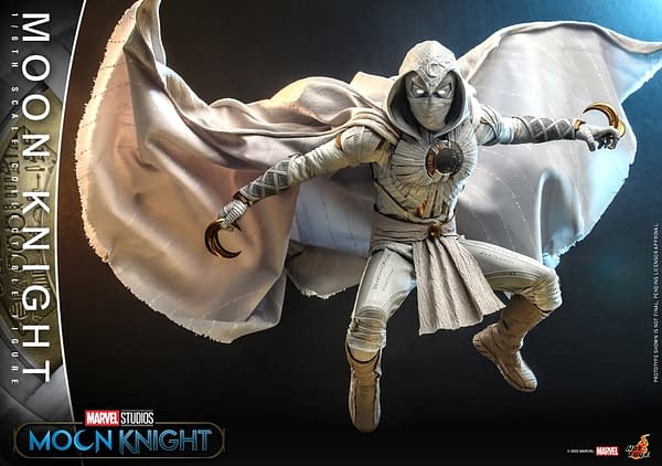 Hot Toys Fully Reveals 1/6th Scale Disney+ Moon Knight Figure 