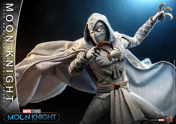 Hot Toys Fully Reveals 1/6th Scale Disney+ Moon Knight Figure 