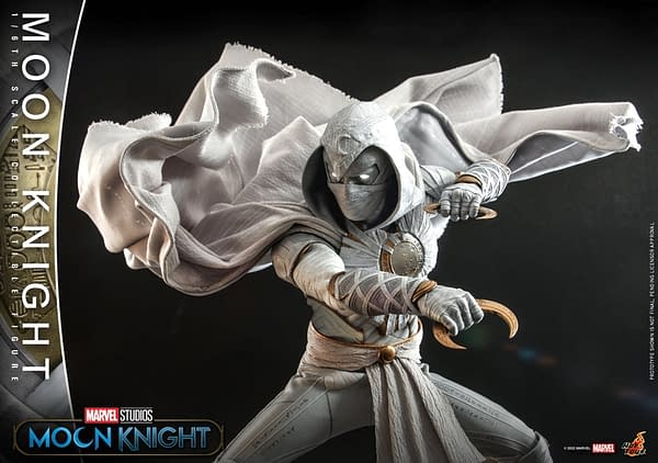 Hot Toys Fully Reveals 1/6th Scale Disney+ Moon Knight Figure 