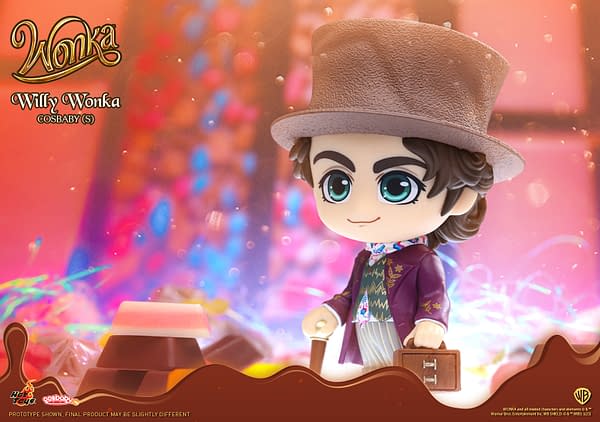 Willy Wonka is Ready to Change the Candy World with Hot Toys Cosbaby