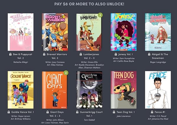 Lumberjanes and More BOOM! Digital Comics Featured in the Latest Humble Bundle