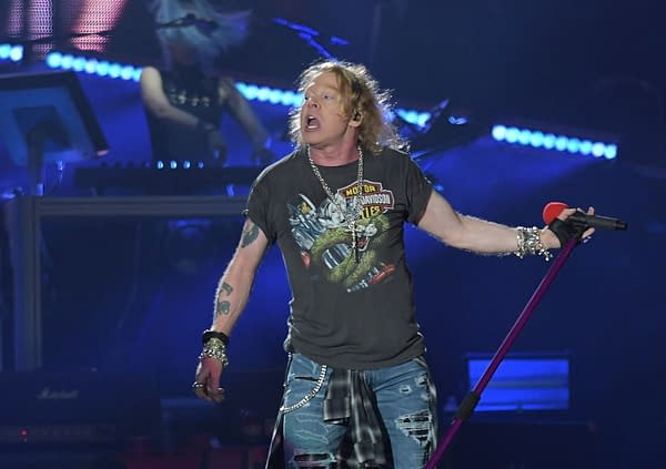 Rio de Janeiro, September 24, 2017. Singer Axl Rose from the band Guns N 'Roses, during her show at Rock in Rio 2017 in the city of Rio de Janeiro, Brazil. (Image: A.PAES / Shutterstock.com)