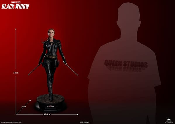 Queen Studios Announced 1/4th Scale Black Widow Solo Film Statue