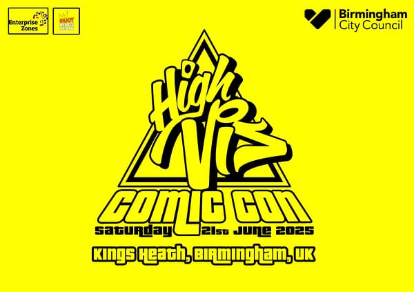 Charlie Adlard Plays Drums At High Vis Comic Con, Birmingham in June