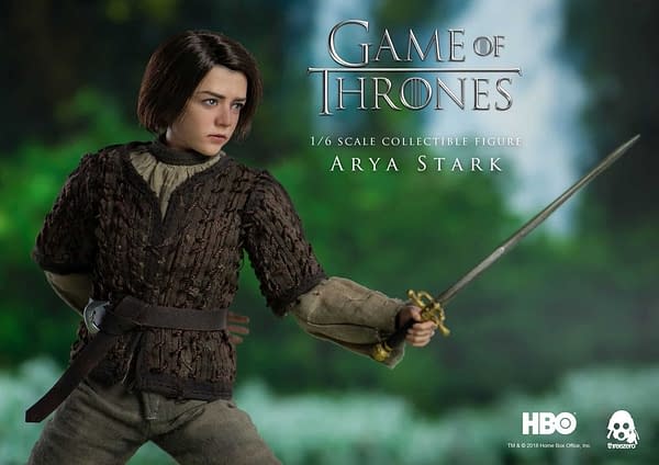Game of Thrones Arya Stark from ThreeZero Fully Revealed