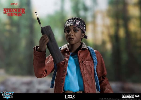 Stranger Things Faves Dustin and Lucas on Their Way from McFarlane