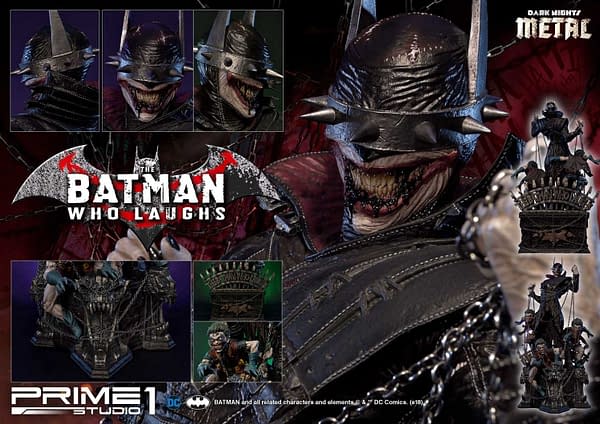 Dark Knights Metal Batman Who Laughs Prime 1 Studio Statue 8