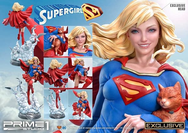 DC Comics Prime 1 Studio Supergirl Statue Exclusive 1