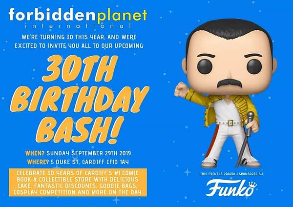 Forbidden Planet Cardiff Celebrates Thirty Years