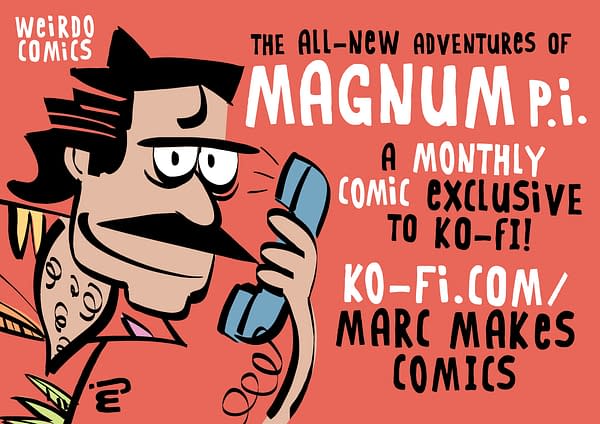 Magnum PI Web Comic Comes to Ko-Fi.