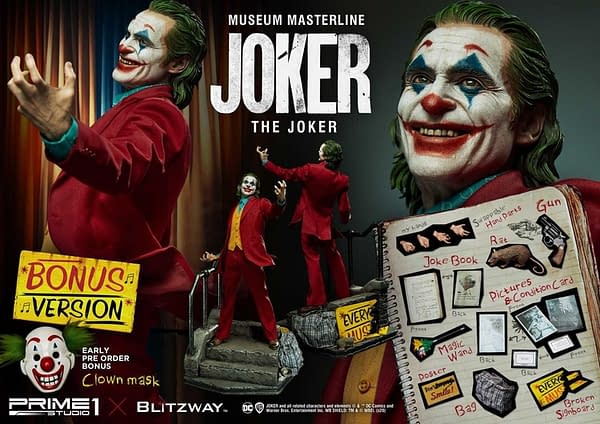 Joker Statue from Prime 1 Studio and Blitzway