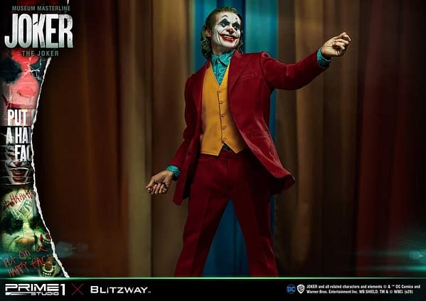 Joker Statue from Prime 1 Studio and Blitzway