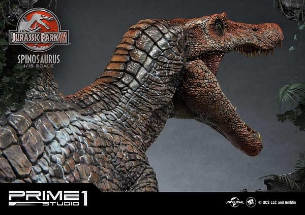 Jurassic Park III Spinosaurus is Unleashed with Prime 1 Studio
