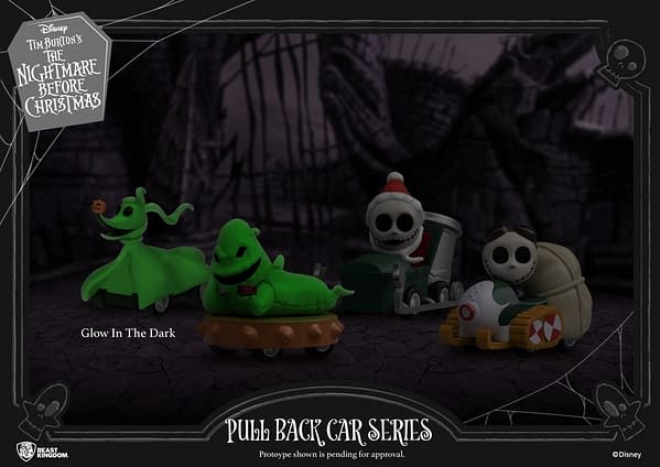 Nightmare Before Christmas Revs Their Engines with Beast Kingdom