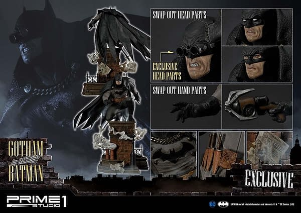 Gaslight Batman Returns with New Variant Statue from Prime 1 Studio