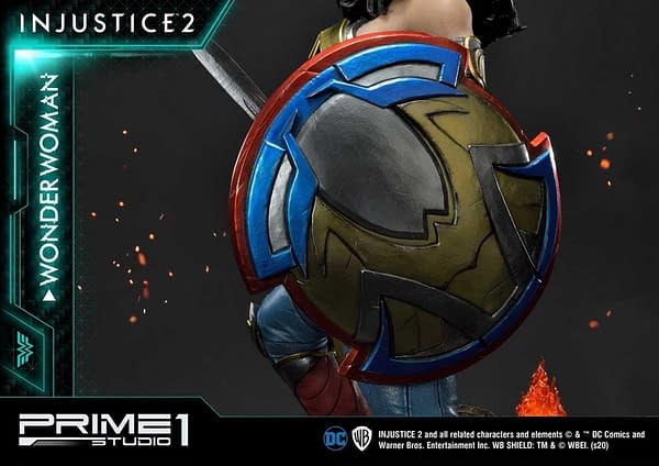 Injustice 2 Wonder Woman Gets New Statue from Prime 1 Studio