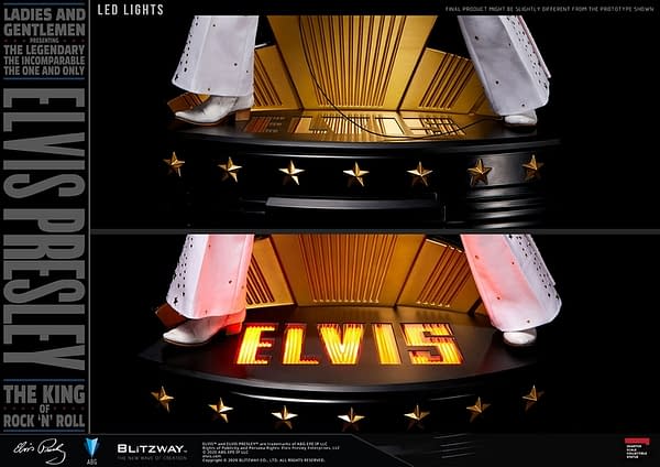 Elvis Presley Rocks the Stage with New Blitzway Statue